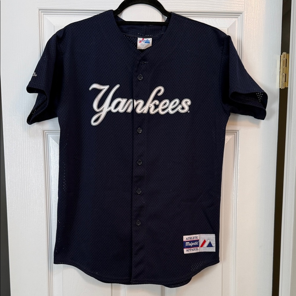 Majestic Navy Yankees Kids Jersey (Derek Jeter)